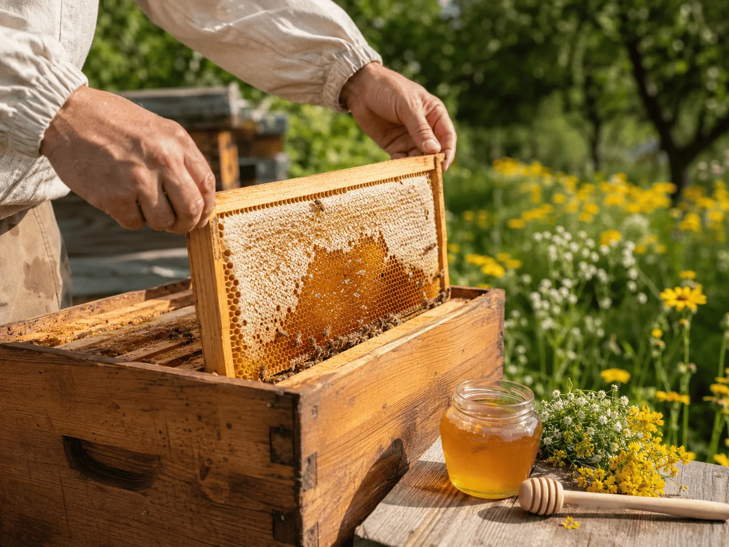 Pure raw and natural honey from Soil To Bowl