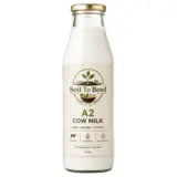 Fresh A2 cow milk from Soil To Bowl