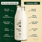 Buffalo milk comparison with ordinary milk