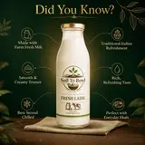 Fresh creamy lassi for everyday family use