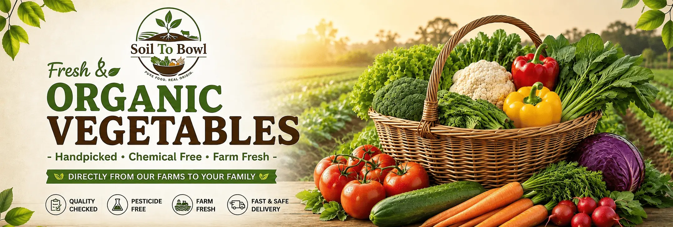 Farm-fresh vegetables from Soil To Bowl