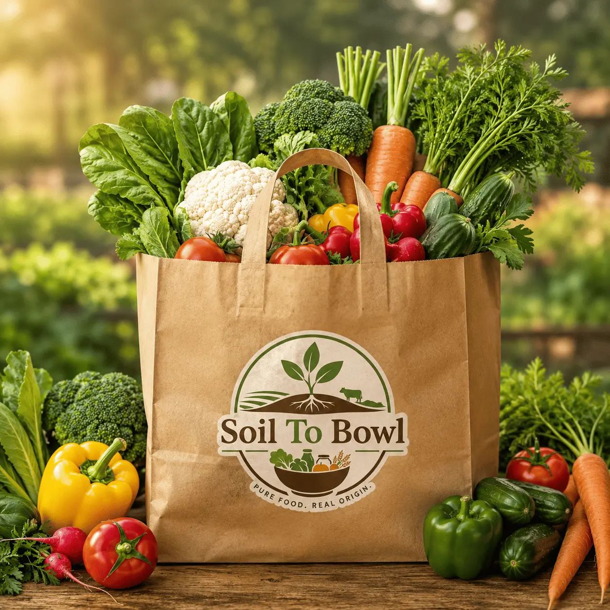 Family Vegetable Basket